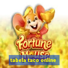 tabela taco online